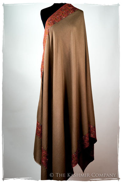 The Moroccan Dunes Frontière - Grand Pashmina Shawl