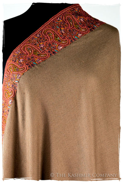 The Moroccan Dunes Frontière - Grand Pashmina Shawl