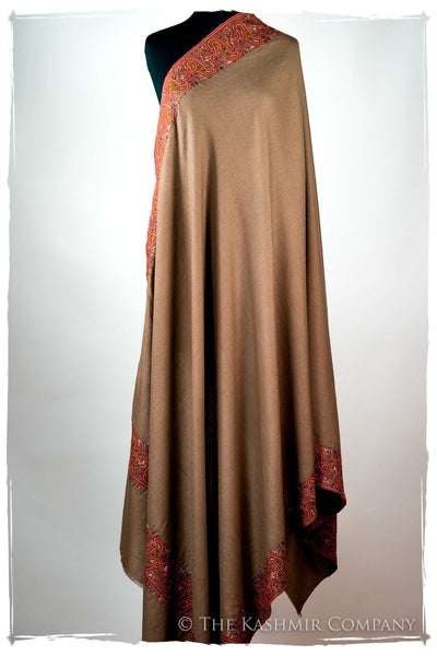 The Moroccan Dunes Frontière - Grand Pashmina Shawl