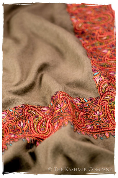 The Moroccan Dunes Frontière - Grand Pashmina Shawl