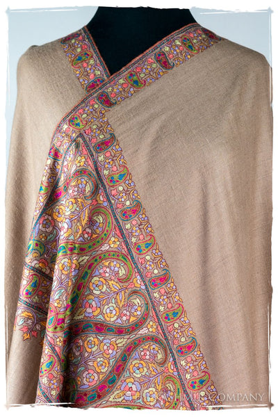 The Socialite Jacqueline - Grand Jamawar Pashmina Shawl