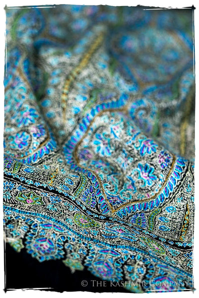 The Bléu Reflection - Grand Pashmina Shawl