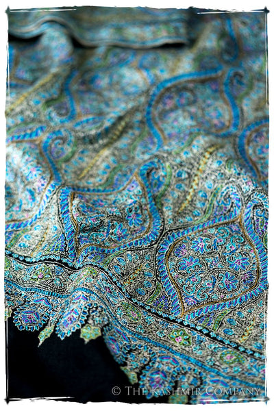 The Bléu Reflection - Grand Pashmina Shawl