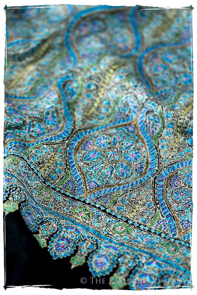 The Bléu Reflection - Grand Pashmina Shawl