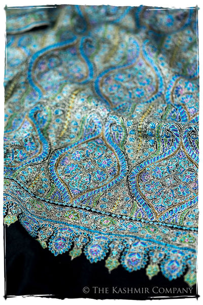 The Bléu Reflection - Grand Pashmina Shawl