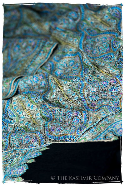 The Bléu Reflection - Grand Pashmina Shawl