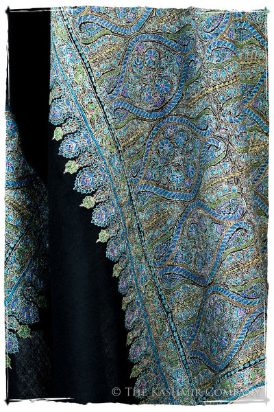 The Bléu Reflection - Grand Pashmina Shawl