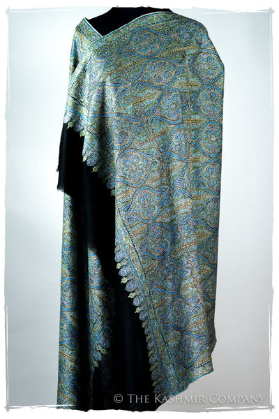 The Bléu Reflection - Grand Pashmina Shawl