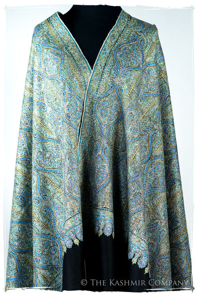 The Bléu Reflection - Grand Pashmina Shawl