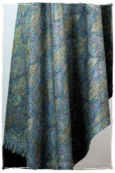 The Bléu Reflection - Grand Pashmina Shawl