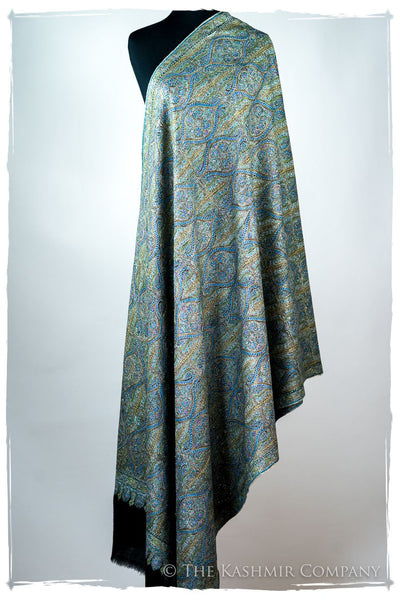 The Bléu Reflection - Grand Pashmina Shawl