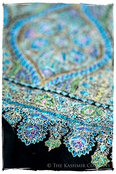 The Bléu Reflection - Grand Pashmina Shawl