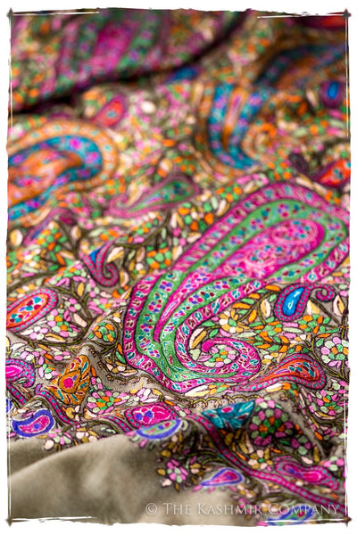 The Paisley Tapéstry - Grand Pashmina Shawl