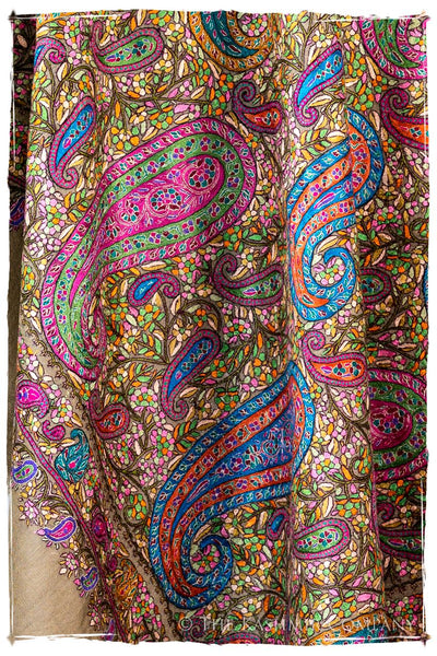 The Paisley Tapéstry - Grand Pashmina Shawl