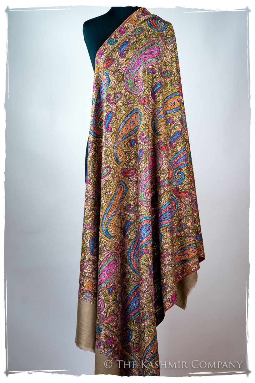 The Paisley Tapéstry - Grand Pashmina Shawl