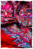 Le Rougé Paisley - Grand Pashmina Shawl