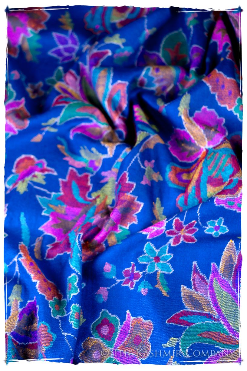 Jardin Stained Glass - Kani Grand Handloom Pashmina Shawl