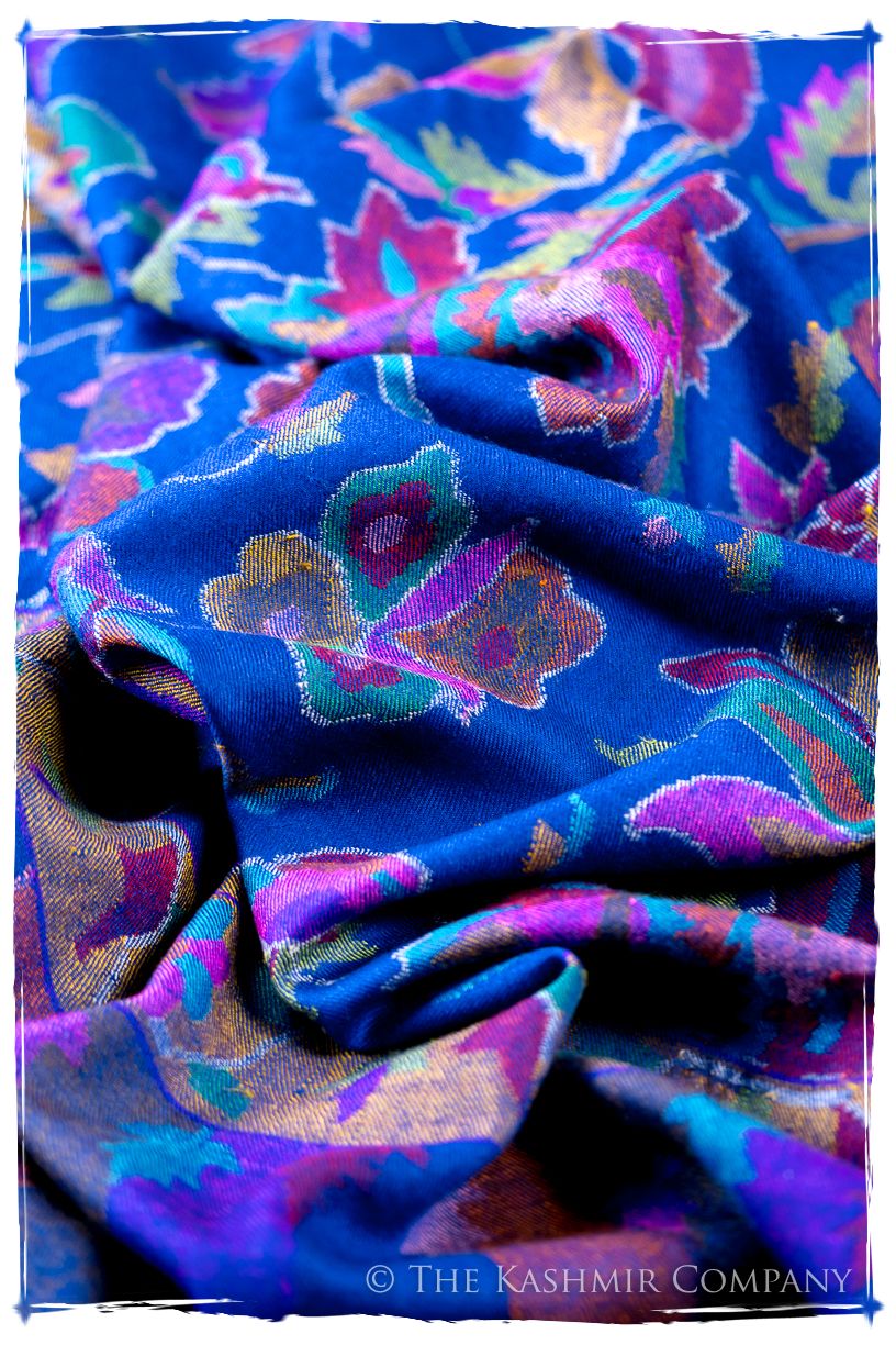Jardin Stained Glass - Kani Grand Handloom Pashmina Shawl