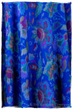 Bléu Stained Glass - Kani Grand Handloom Pashmina Shawl