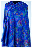 Bléu Stained Glass - Kani Grand Handloom Pashmina Shawl