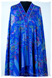 Bléu Stained Glass - Kani Grand Handloom Pashmina Shawl