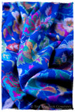 Bléu Stained Glass - Kani Grand Handloom Pashmina Shawl