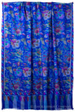 Bléu Stained Glass - Kani Grand Handloom Pashmina Shawl