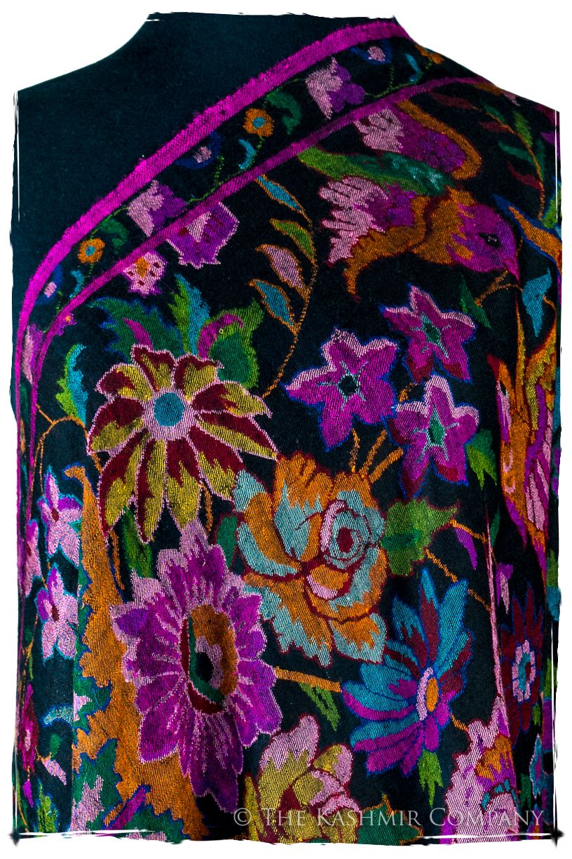 Oiséaux du Paradisé - Kani Grand Handloom Pashmina Shawl