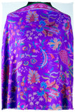 Bahamian Béauty Stained Glass - Kani Grand Handloom Pashmina Shawl