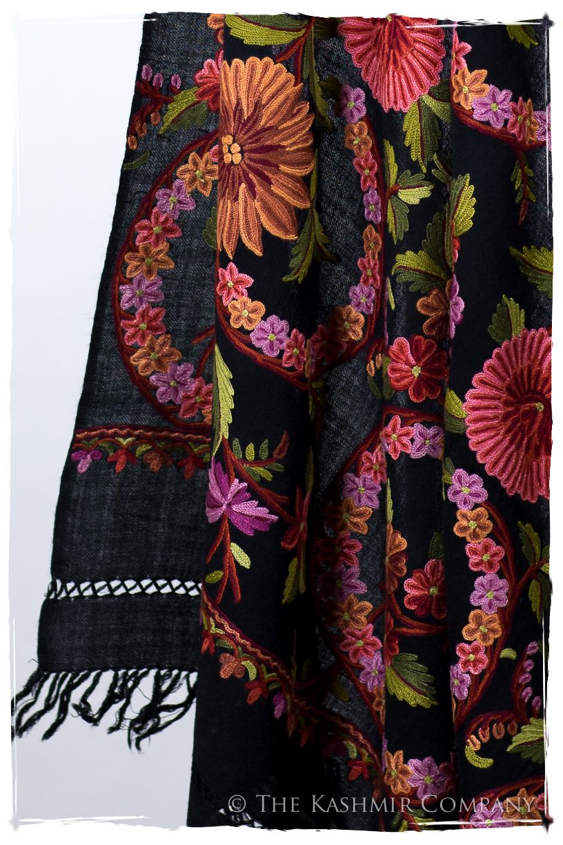 Jardin de Alsace Français Antiquaires Shawl