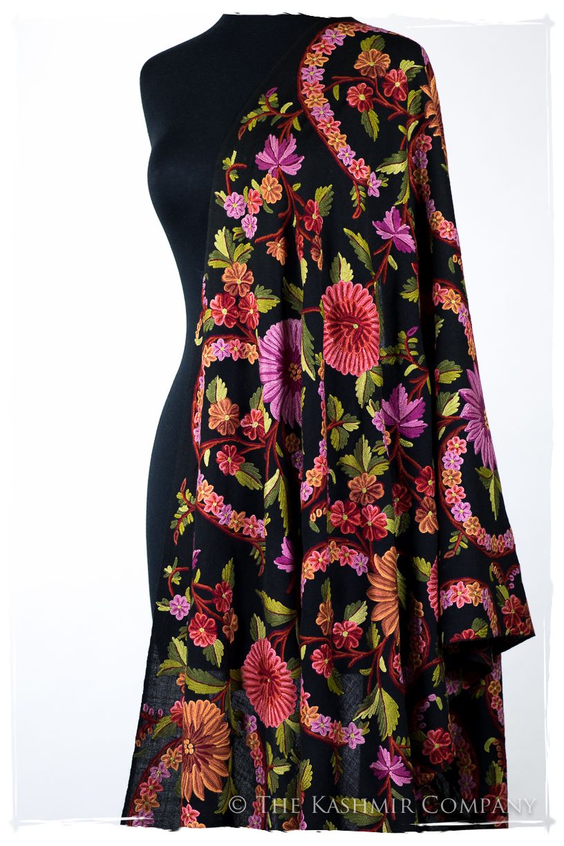 Jardin de Alsace Français Antiquaires Shawl