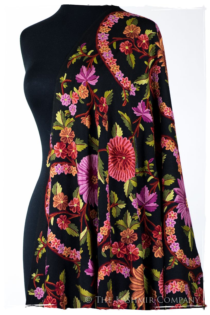 Jardin de Alsace Français Antiquaires Shawl