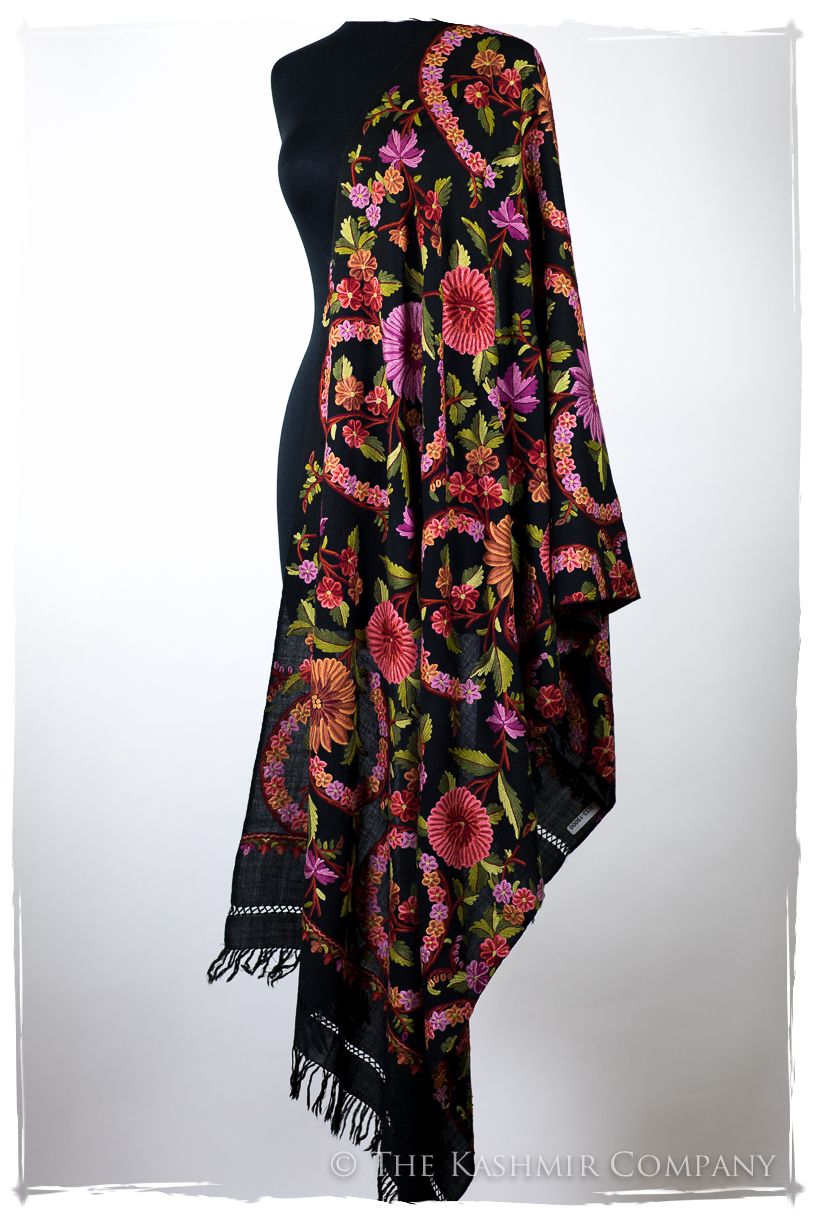 Jardin de Alsace Français Antiquaires Shawl