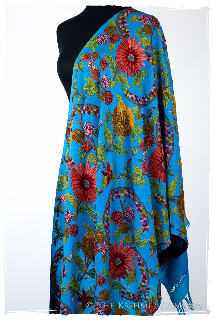 Jardin de Corrèze Français Antiquaires Shawl