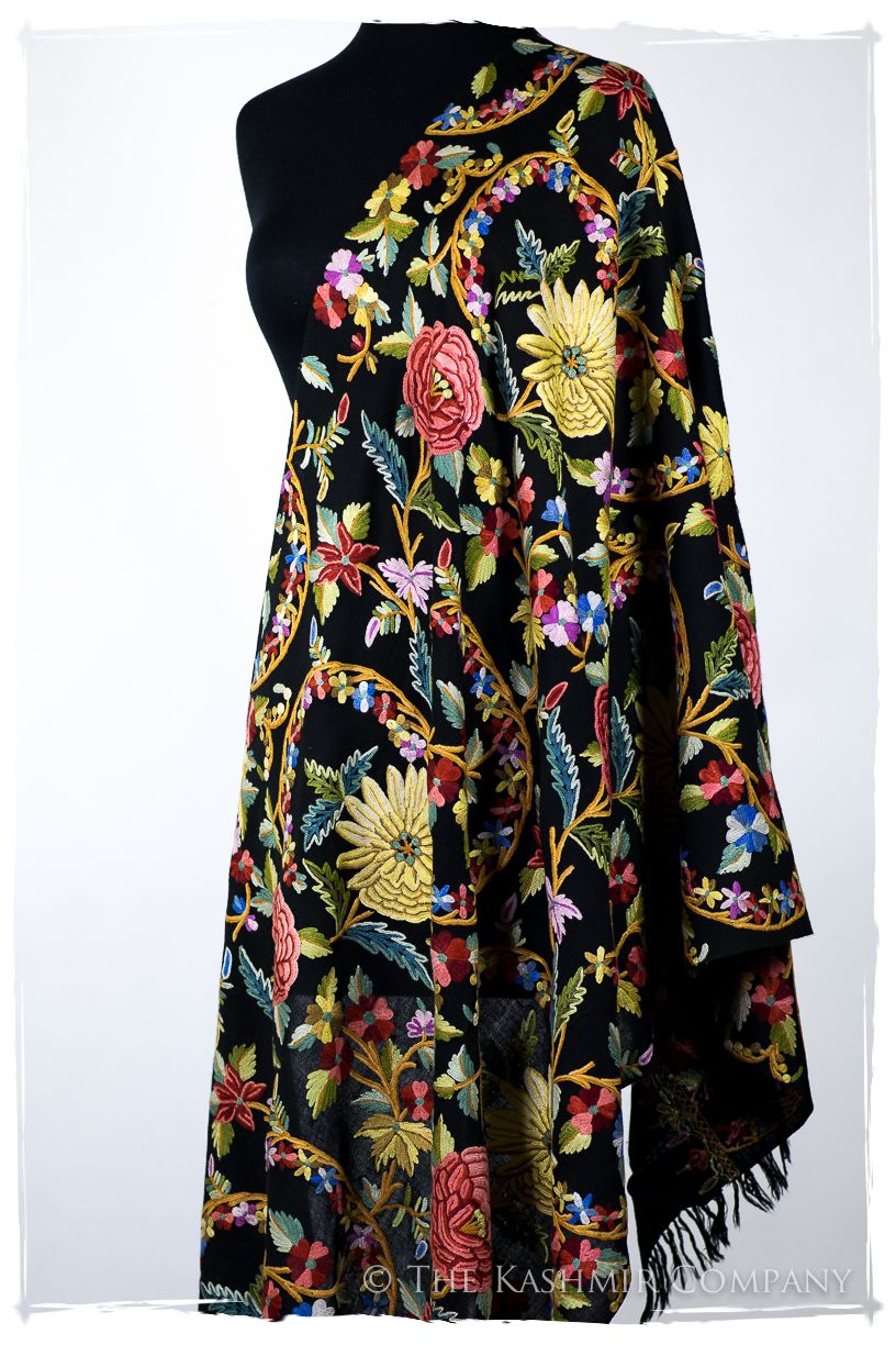 Jardin de Pays de la Loire Français Antiquaires Shawl