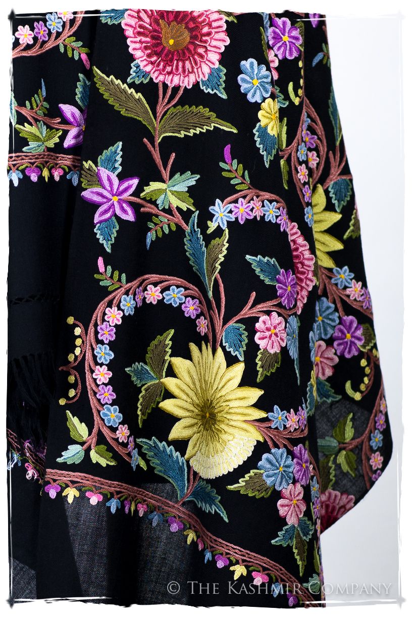 Jardin de Martinique Français Antiquaires Shawl