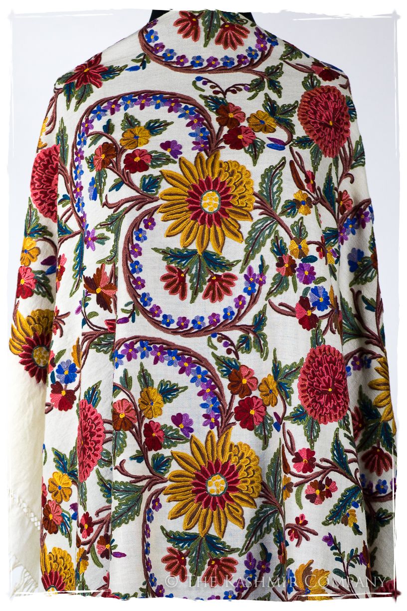 Jardin de Hautes-Alpes Français Antiquaires Shawl