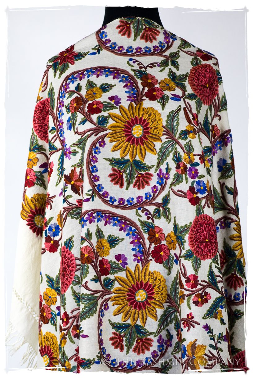 Jardin de Hautes-Alpes Français Antiquaires Shawl