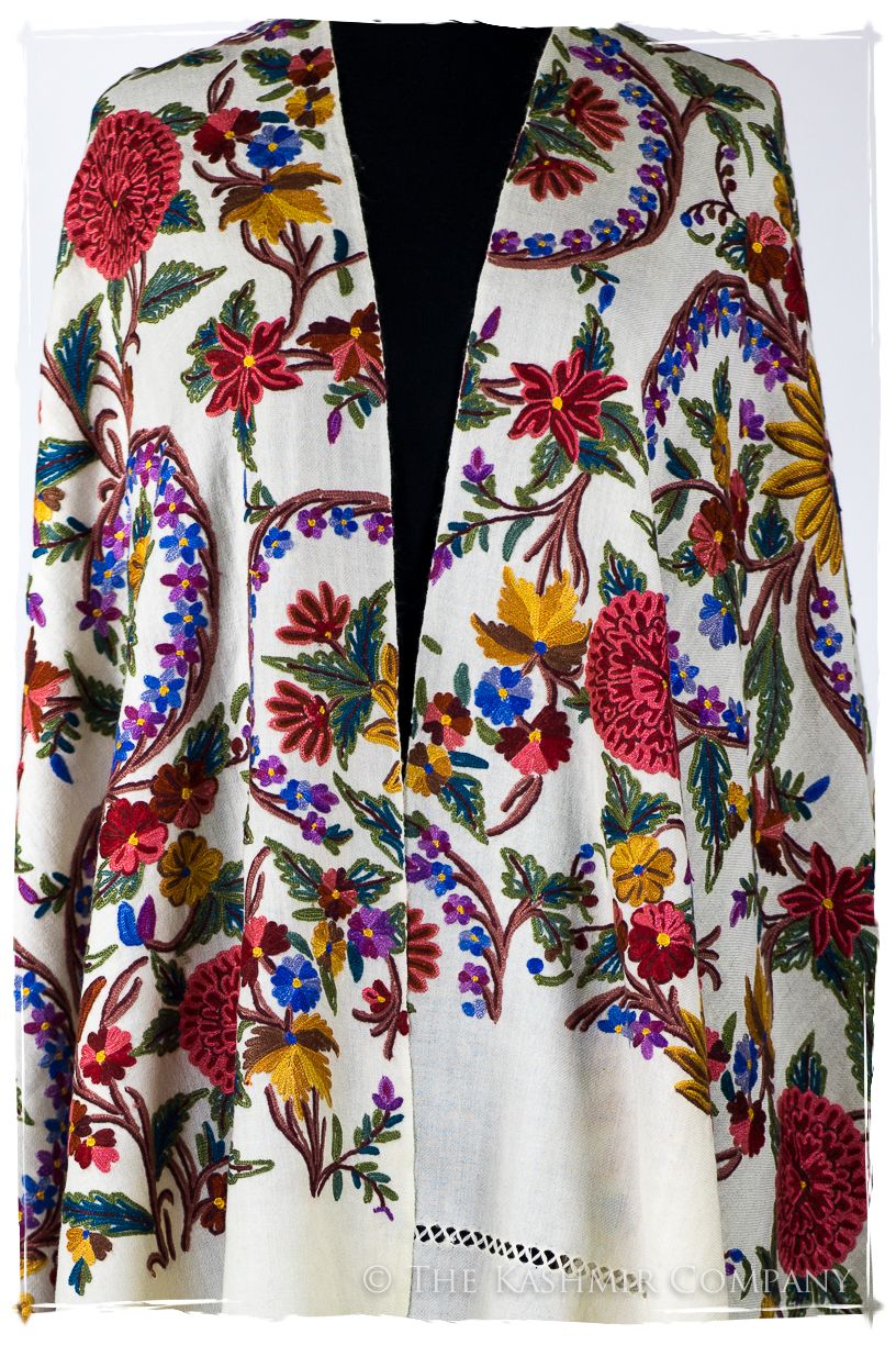 Jardin de Hautes-Alpes Français Antiquaires Shawl