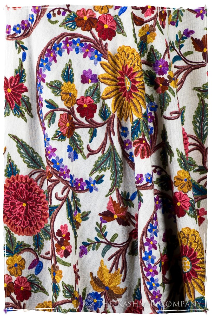 Jardin de Hautes-Alpes Français Antiquaires Shawl