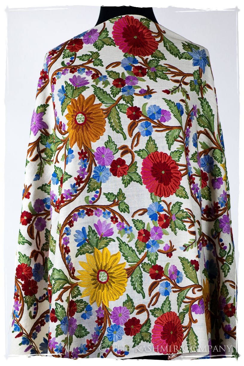 Jardin de Alpes-Côte d'Azur Français Antiquaires Shawl
