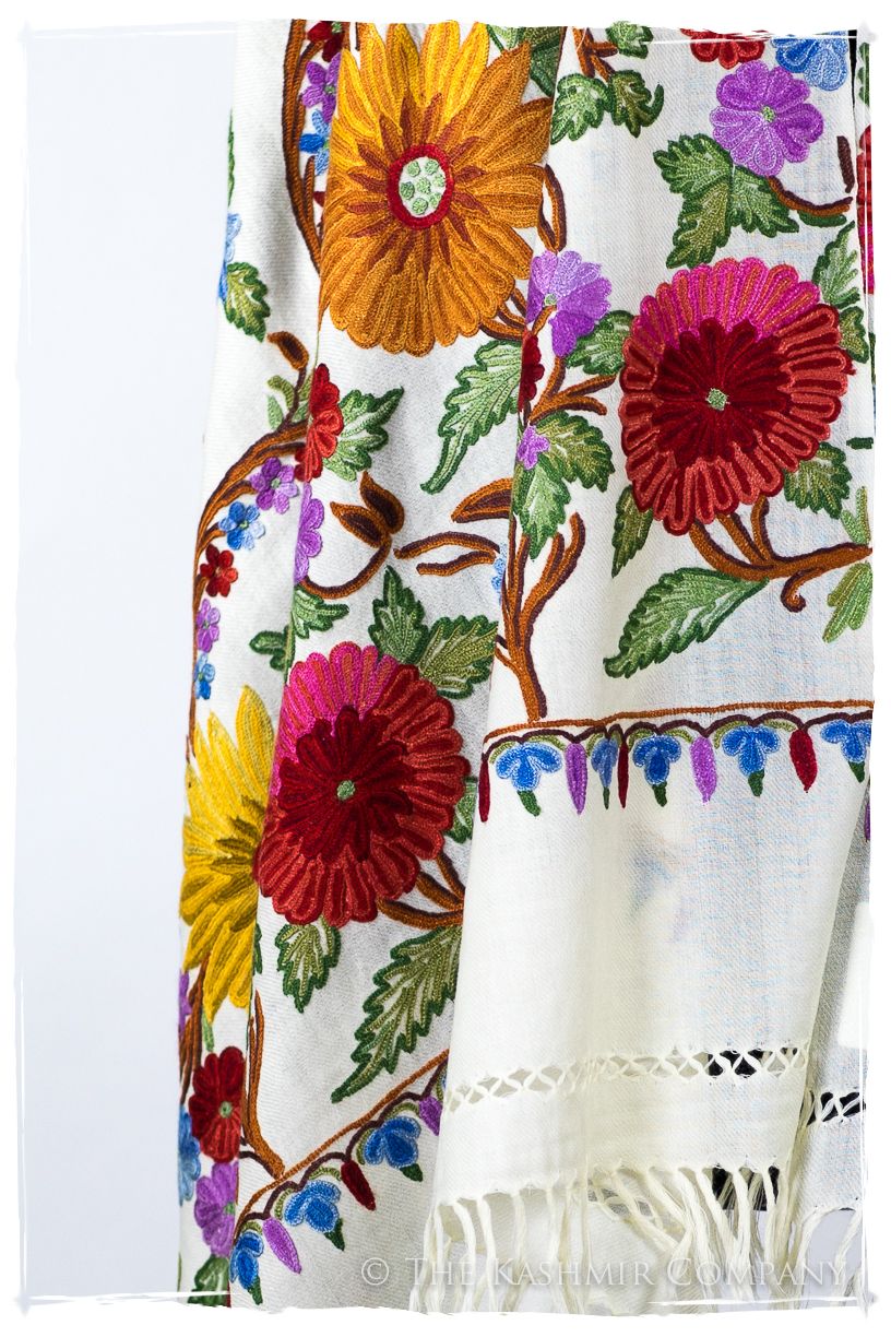 Jardin de Alpes-Côte d'Azur Français Antiquaires Shawl