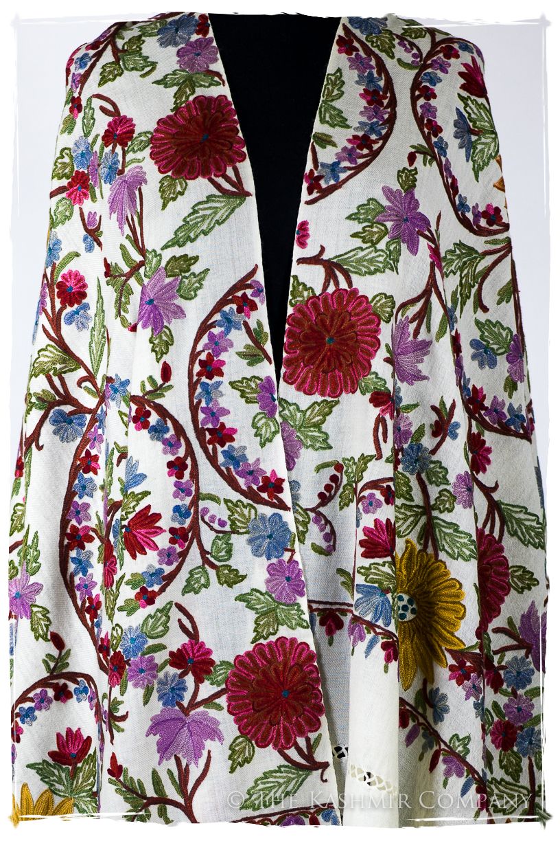 Jardin de Alpes-Maritimes Français Antiquaires Shawl