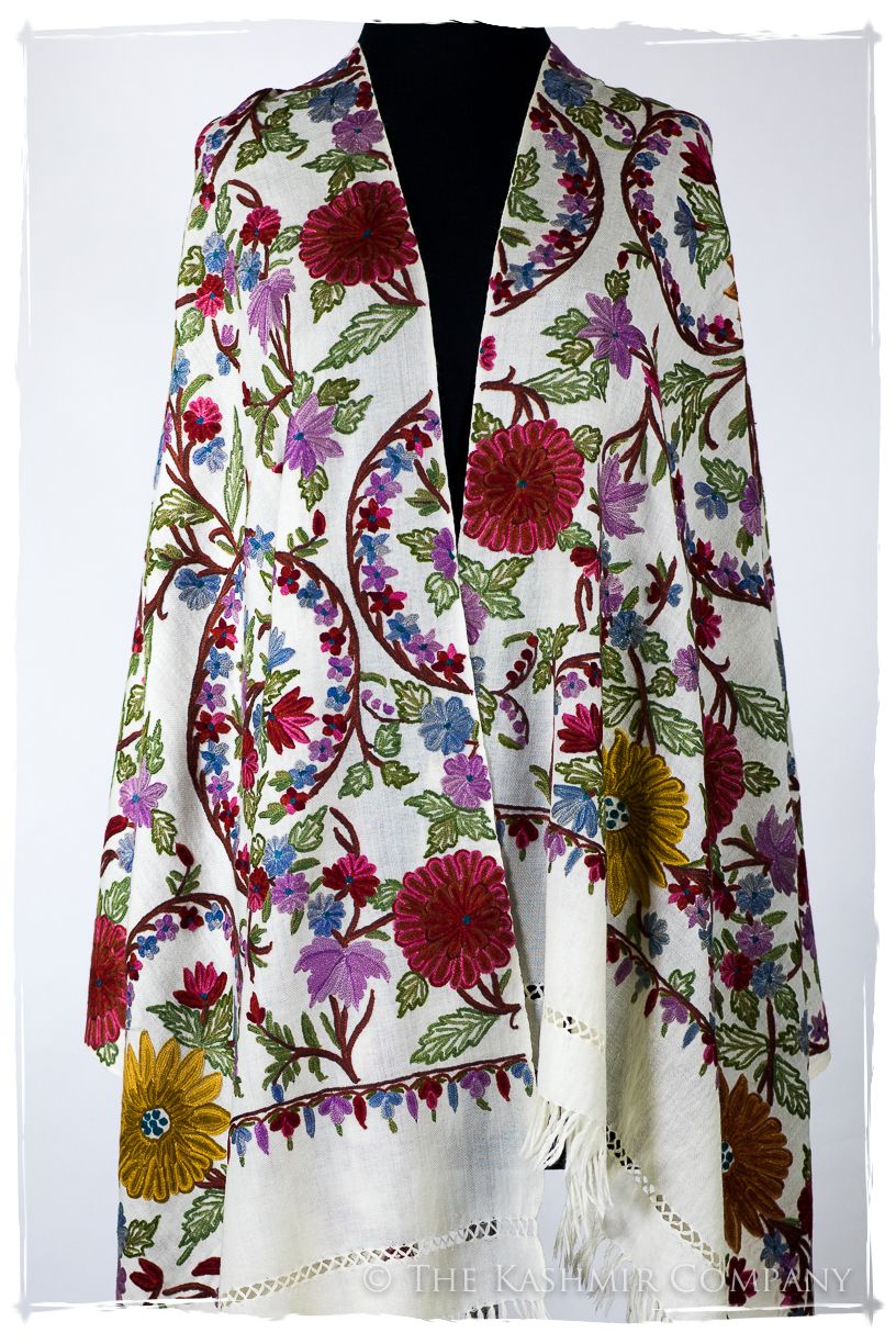 Jardin de Alpes-Maritimes Français Antiquaires Shawl