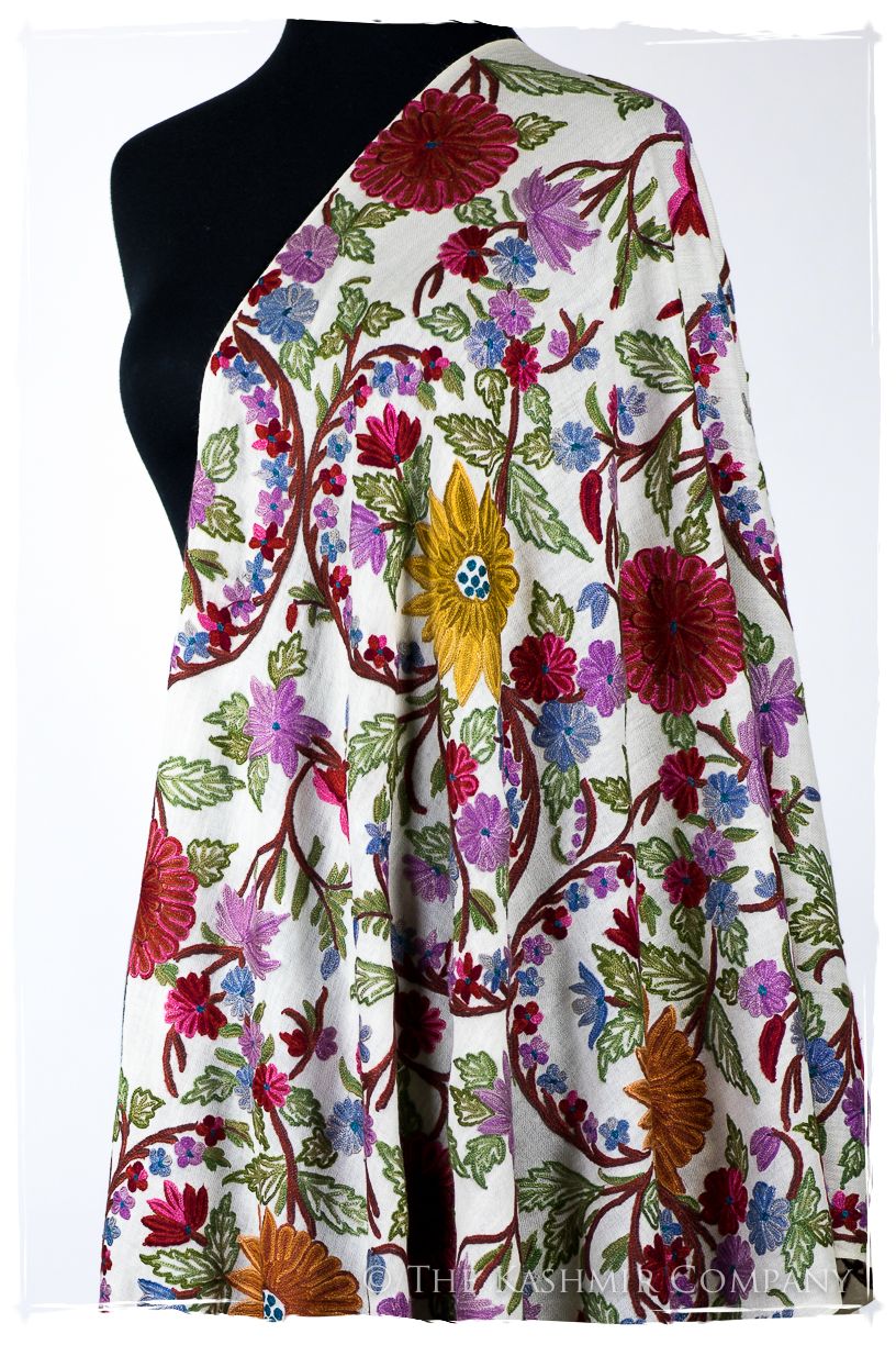 Jardin de Alpes-Maritimes Français Antiquaires Shawl