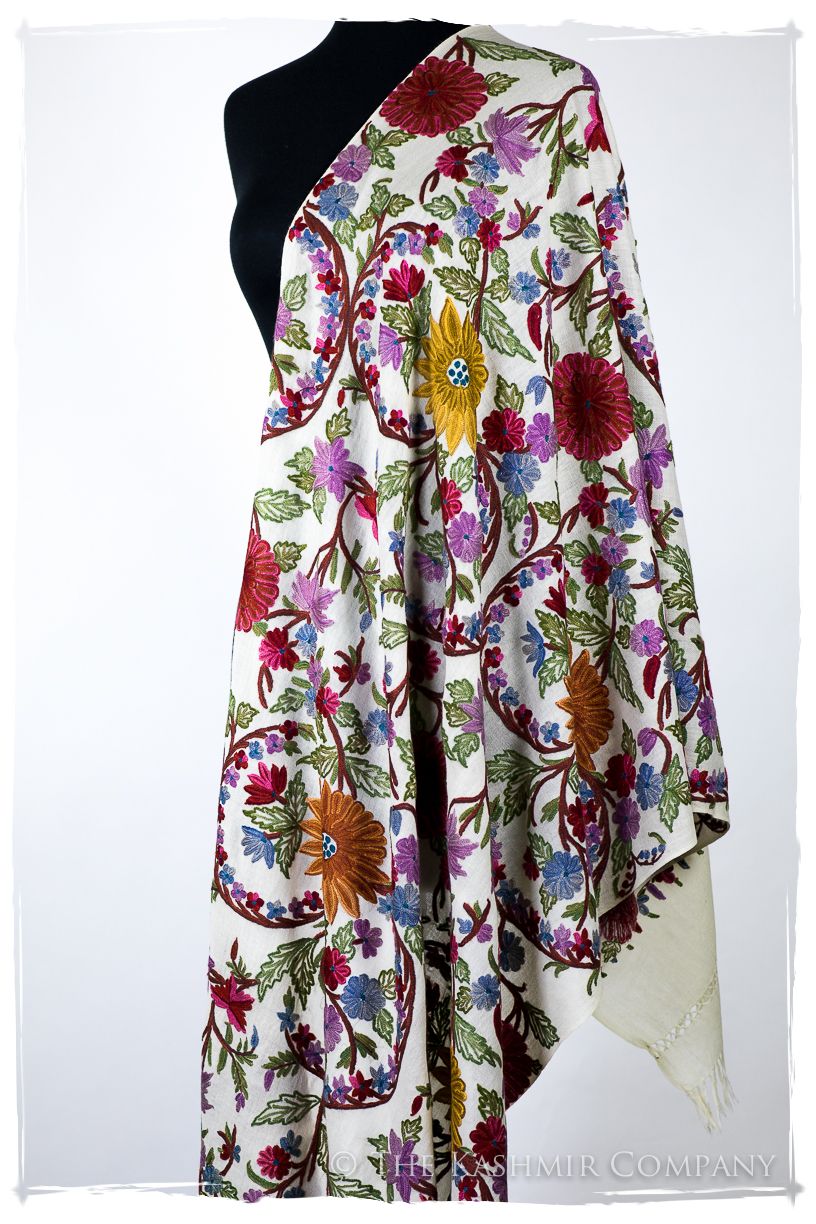 Jardin de Alpes-Maritimes Français Antiquaires Shawl