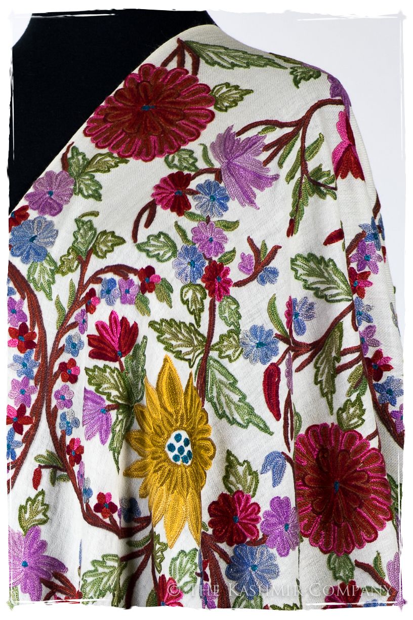 Jardin de Alpes-Maritimes Français Antiquaires Shawl