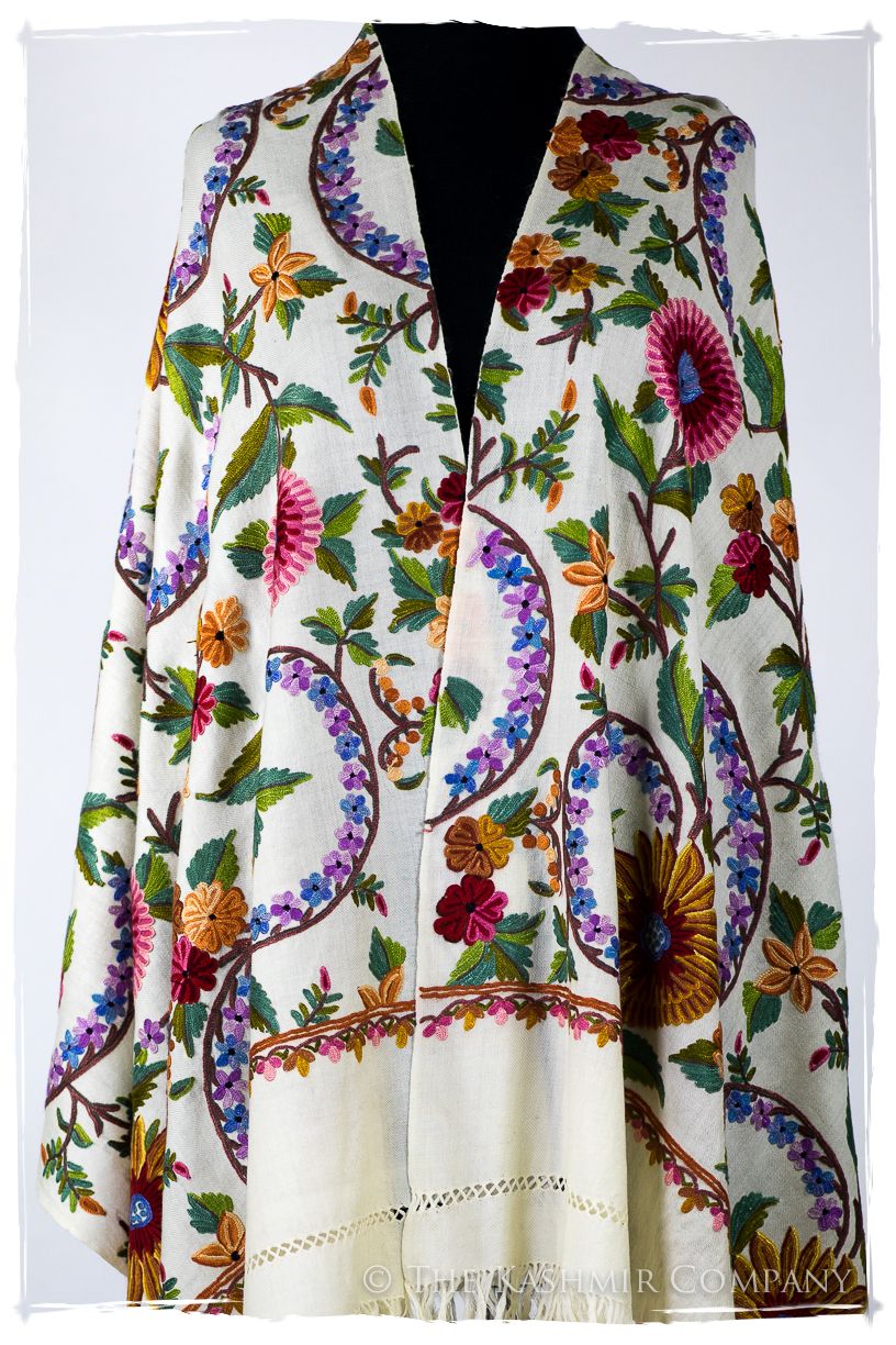 Jardin de Bouches-du-Rhône Français Antiquaires Shawl