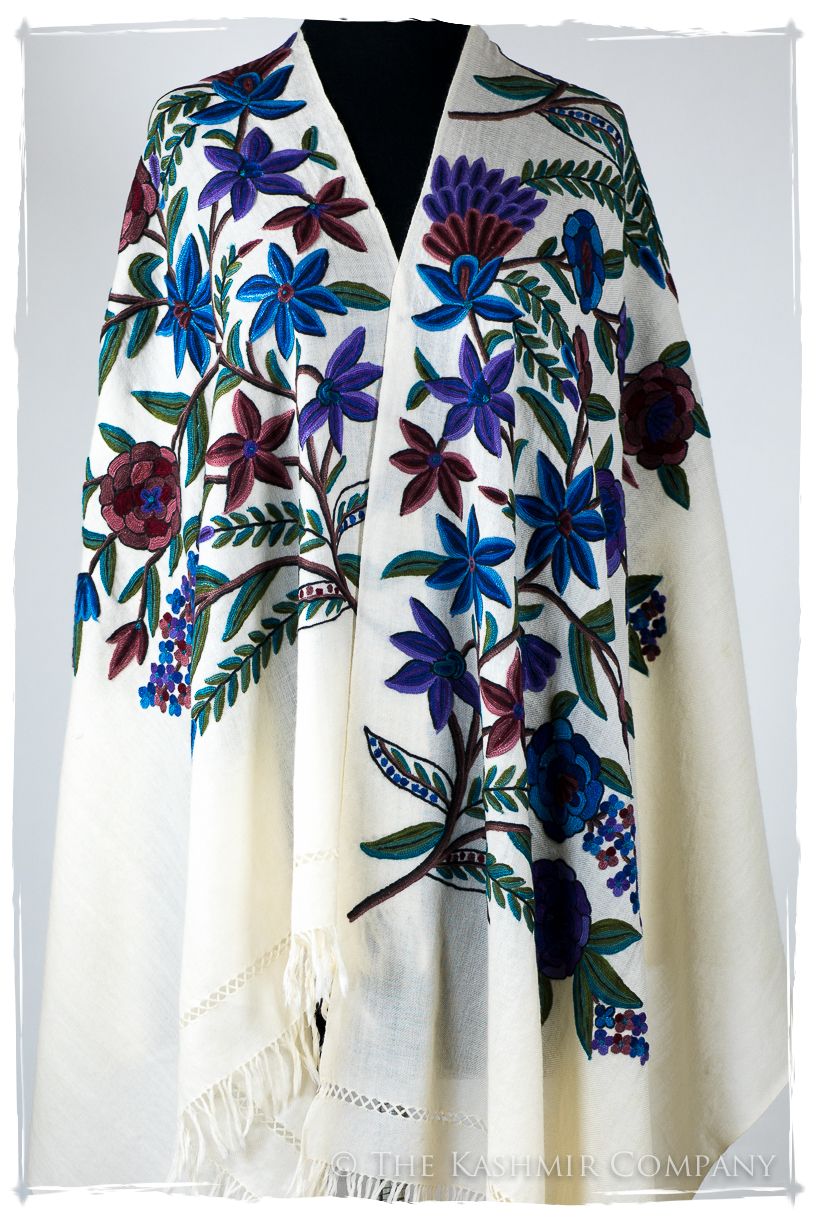 Nouvelle Soirée Camille d'ivoire Shawl