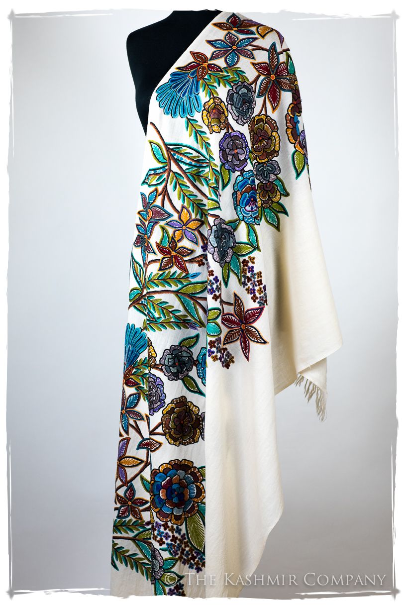 Nouvelle Soirée Marlène d'ivoire Shawl